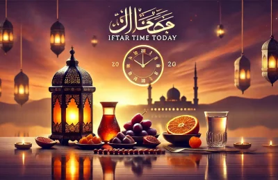 today iftar time