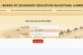 rbse class 10th rajasthan board result