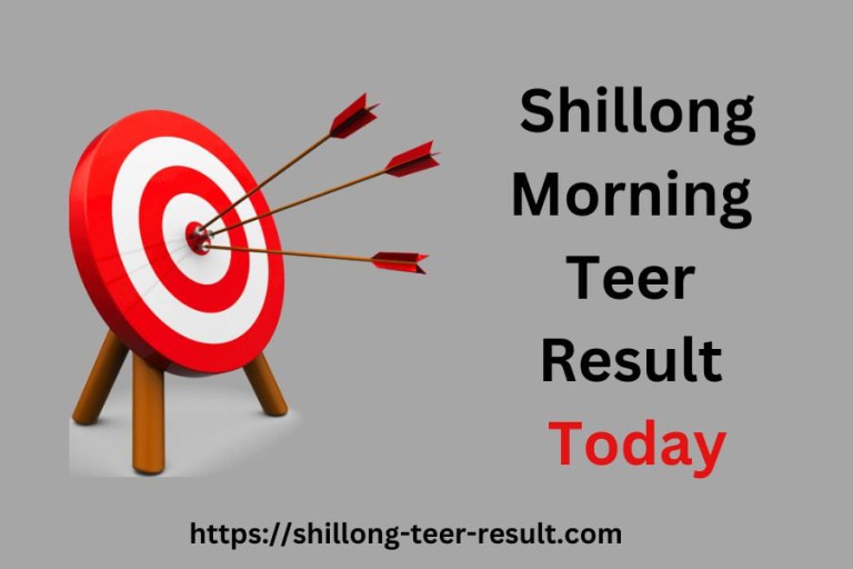 shillong teer morning result