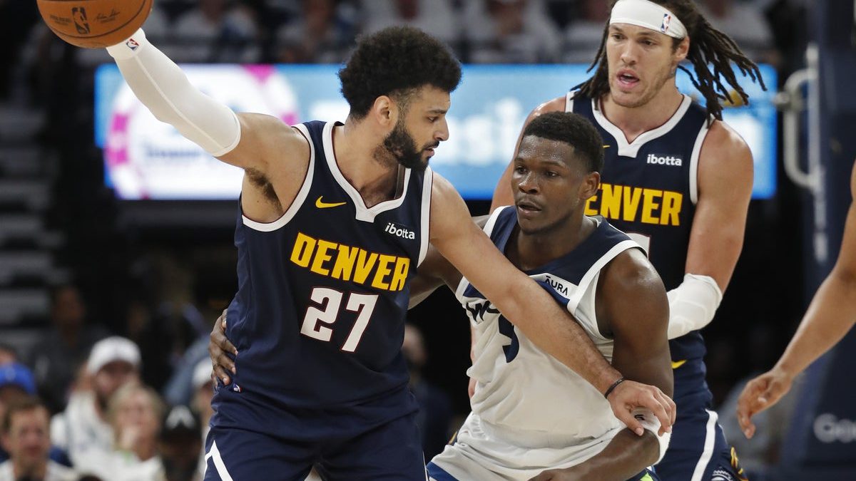 nuggets vs timberwolves