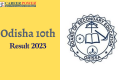 odisha 10th result 2026