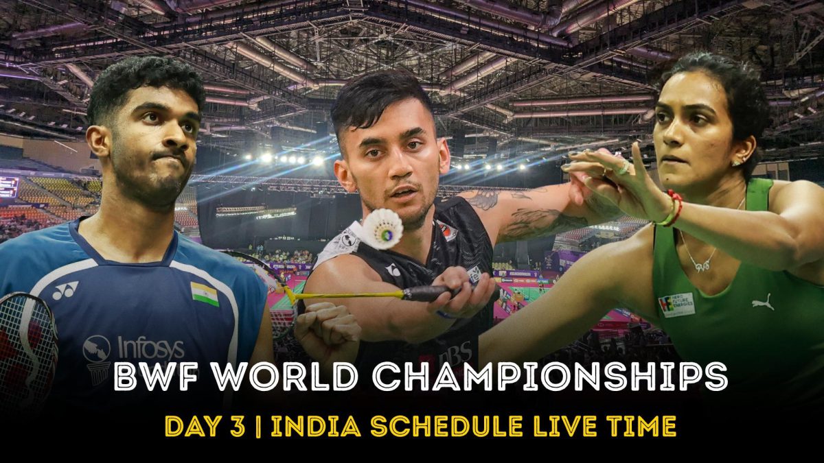 BWF Worlds Day 3 Order of play: India schedule, match timings on August 19