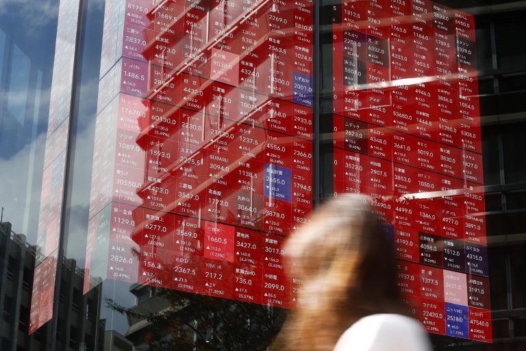 Asian shares slide, South Korea's Kospi down 5.2% as AI stocks fall