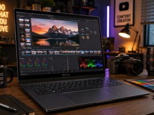 वीडियो एडिटिंग वर्कस्टेशन पर ASUS ProArt लैपटॉप