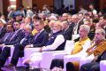 File photograph of Prime Minister Narendra Modi with Finland's President Alexander Stubb at the Raisina Dialogue in March 2026