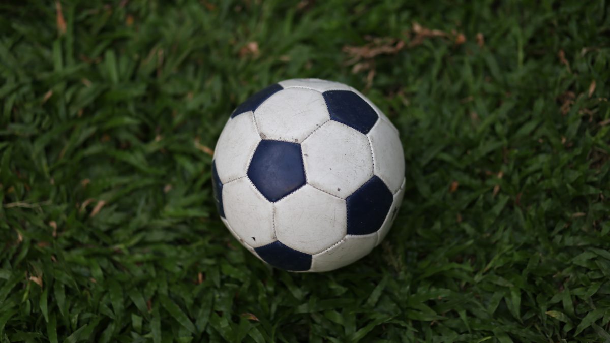 Soccer ball shown as an illustrative example of sports equipment