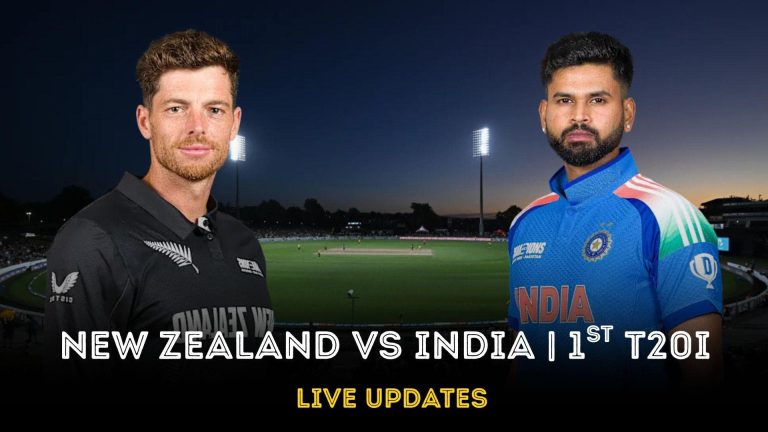 India Beat New Zealand by Four Wickets in Christchurch After Record T20I Chase