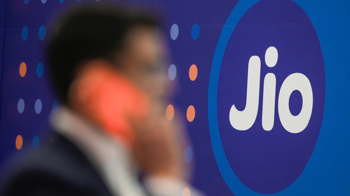 Jio Platforms branding and telecom technology infrastructure