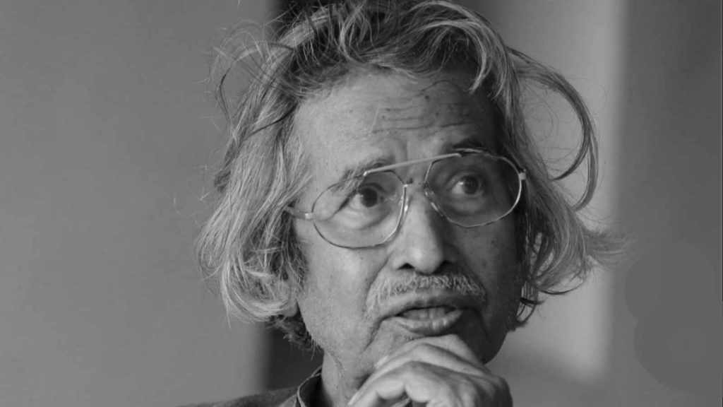 Indian artist Jogen Chowdhury