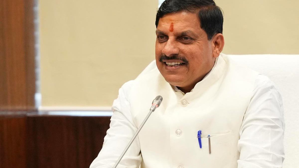 Madhya Pradesh Chief Minister Mohan Yadav, file photograph