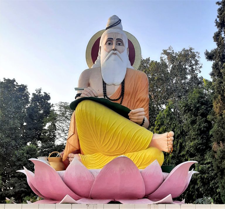Statue of Maharishi Valmiki at Hoshiarpur
